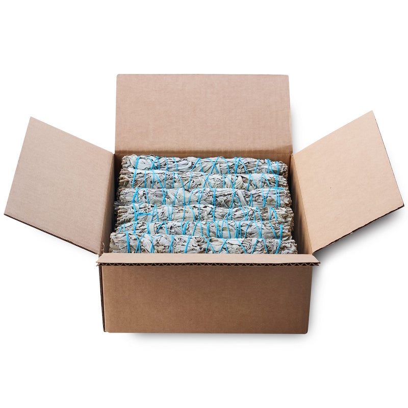 JL Local Wanderlust 9â€ White Sage Smudge Stick - Extra Large Smudging Wand Incense Stick for Cleansing, Purifying, Healing, Meditation, Yoga, Blessing (24 Pack) - Image 1